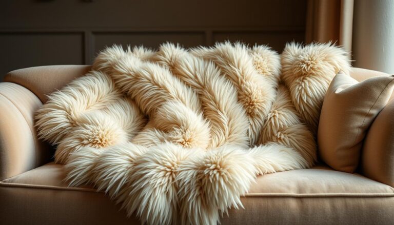 artificial fur blanket