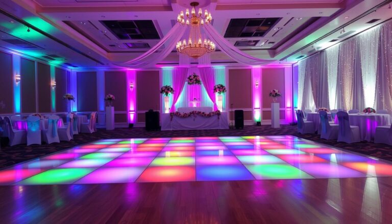 dance floor rental