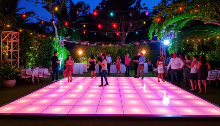 dance floor rentals