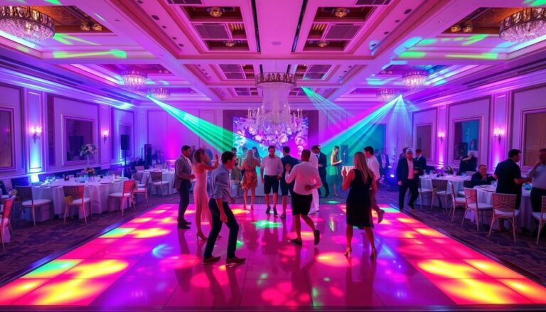 led dance floor